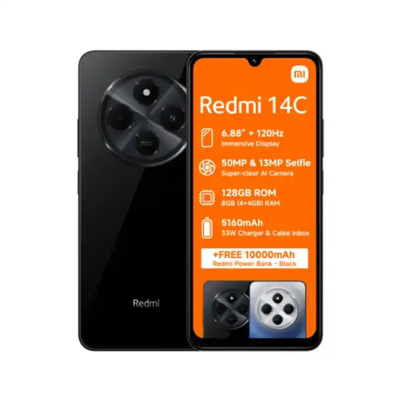 مشخصات گوشی redmi 14c